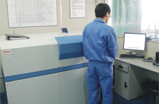 原材料質(zhì)量光譜分